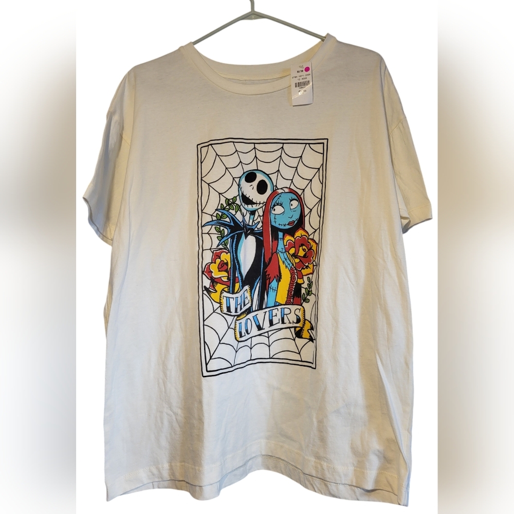 The Nightmare Before Christmas x "The Lovers" Tattoo Design Graphic Tee